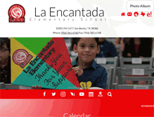 Tablet Screenshot of laencantada.sbcisd.net